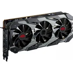 Placa de Vídeo PowerColor Radeon Navi RX 5700 Red Devil, 8GB GDDR6, 256Bit, AXRX 5700 8GBD6-3DHE/OC - R$2199