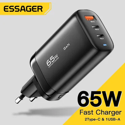 Essager 65w Gan Usb Type C Charger For Laptop Pps 45w 25w Fast Charge For Samsung 