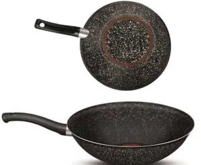 Panela Wok Rochedo Stone Pro 28 cm - R$40