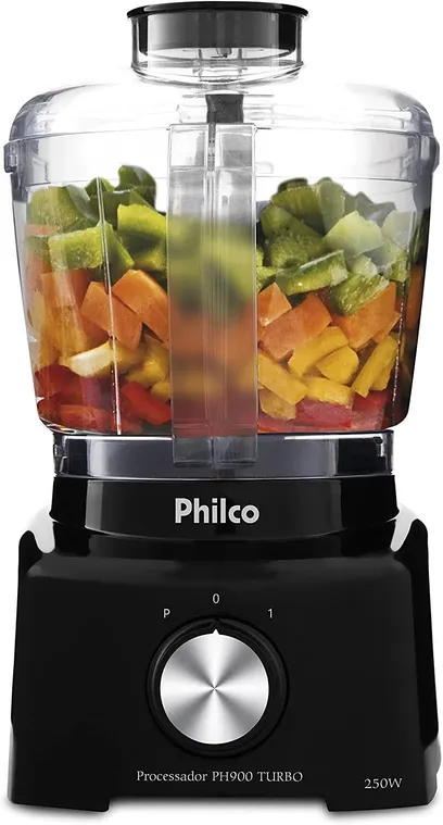 Foto do produto Processador Philco Ph900 Turbo 250w Preto