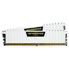 Memória Corsair Vengeance LPX, 16GB (2x8GB), 3200MHz, DDR4, CL16, Branco | R$ 605