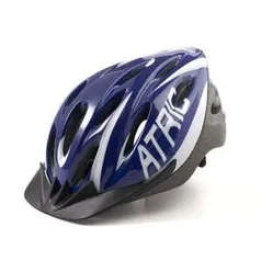 Capacete Ciclismo Atrio Mtb 2.0 Azul/Branco Tamanho M Com LED - BI166