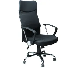 Cadeira De Escritório Dr. Office Comfort, Preto, CDR-0402-B