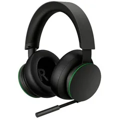 Headset Xbox Sem Fio Microsoft Xbox Series X/S, Bluetooth, Dolby Atmos e DTS Headphone X, Preto - T