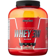 [Ame 157] Super Whey 3W IntegralMedica Morango 1800g