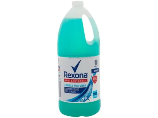 [CLIENTE OURO] Sabonete Líquido Rexona Antibacterial 2L | R$20