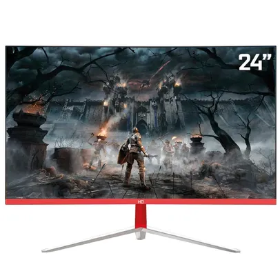 Monitor Gamer LED Curvo 24&quot; 1ms 165hz HQ 24GHQ-White RGB 