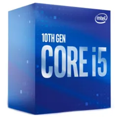 Processador Intel Core i5 10400F 2.90GHz (4.30GHz Turbo), 10ª Geração, 6-Cores 12-Threads, LGA 1200, BX8070110400F