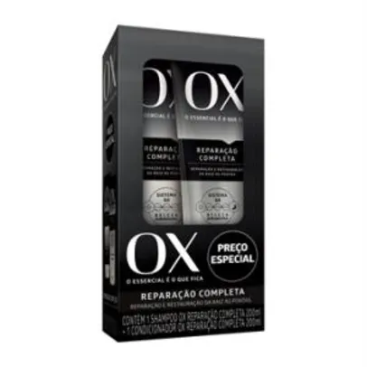 Kit com Shampoo + Condicionador Ox - R$19