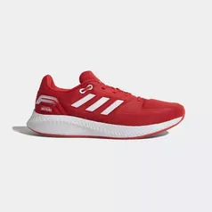 Tênis Adidas Internacional Runfalcon 2.0 Masculino - Vermelho+Branco (Tam.34ao37)