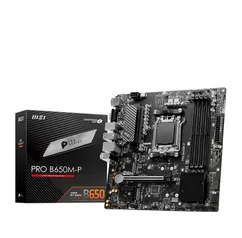 Placa Mãe MSI Pro B650M-P, AMD AM5, M-ATX, DDR5 - PRO B650M-P