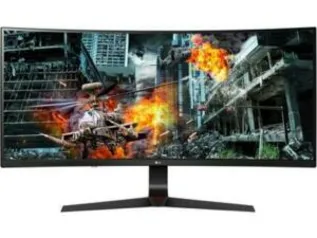 Monitor Gamer LED LG 34´ UltraWide Curvo, Full HD, IPS, 2 HDMI, DisplayPort, FreeSync, 144Hz, 1ms, Altura Ajustável - 34GL750