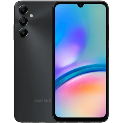 Smartphone Samsung Galaxy A05s 6,7 Tela Infinita 128GB + 6GB RAM Tela Infinita de 6.7 - Preto