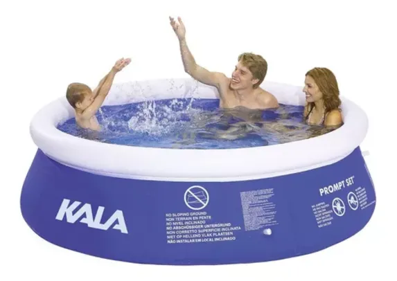 Piscina Inflável redonda Kala 196126 de 305cm x 76cm 4000L azul