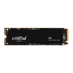 SSD Crucial P3, 2TB, 3D NAND, M.2 NVMe, Leitura: 3500Mb/s e Gravação: 3000Mb/s - CT2000P3SSD8