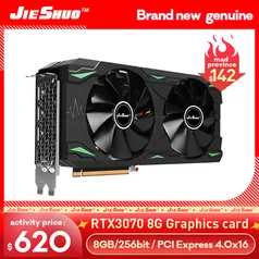 Placa de Vídeo RTX 3070 8GB GDDR6