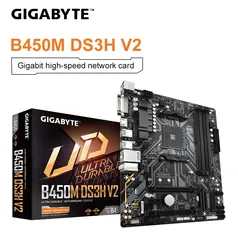 Placa Mãe Gigabyte B450M DS3H V2