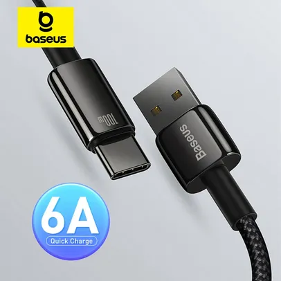 Cabo Baseus USB A - Tipo C 100w