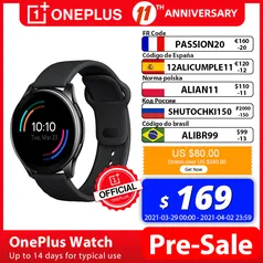 Smartwatch OnePlus Watch 4GB | R$961