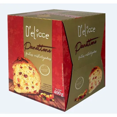 Panettone frutas 400g delicce