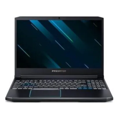 Notebook Gamer Acer Predator Helios 300 PH315-52-748U GeForce GTX™ 1660TI RAM de 16GB SSD de 128GB HD de 1TB Tela de 15.6” FHD Windows 10