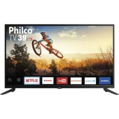 Saindo por R$ 846: [APP+CC Shoptime] Smart TV LED 39” PTV39E60SN HD | R$846 | Pelando