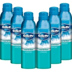 [SOU BARATO] Kit com 6 Desodorantes Gillette de 60 por 36!