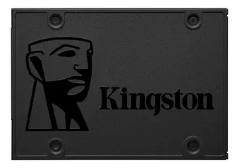 Disco sólido interno Kingston SA400S37/480G 480GB preto