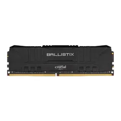 Memória Crucial Ballistix, 8GB, DDR4 3000MHz, CL15, Preta | R$249