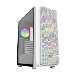 [3 FANS INCLUSAS] Gabinete Gamer Montech AIR X ARGB, Mid Tower, Vidro Temperado, White, E-ATX