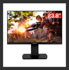 Monitor Gamer Asus Tuf 23,8'' Full HD 1ms 144Hz Ips HDMI/DP FreeSync Premium Altura Ajustavel, VG249Q