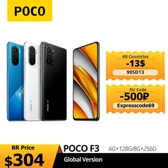 POCO F3 5G Xiaomi SmartPhone 6GB 128GB/8GB 256GB