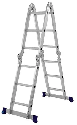 [PRIME] Escada Multifuncional 4x3 12 Degraus Mor | R$367