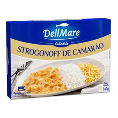 Kit Strogonoff de Camarão DELLMARE 340g | R$10