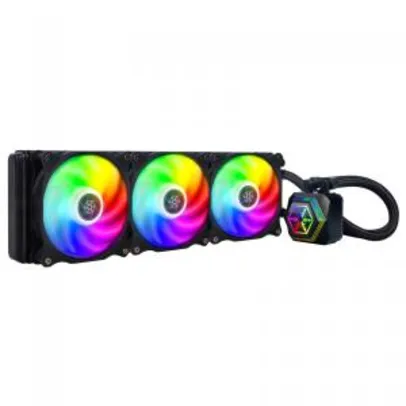 Water Cooler SilverStone PF360-ARGB, 360mm, Intel-AMD - R$689