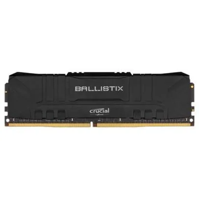 Memória Crucial Ballistix 8GB DDR4 3000 Mhz, CL15 | R$280