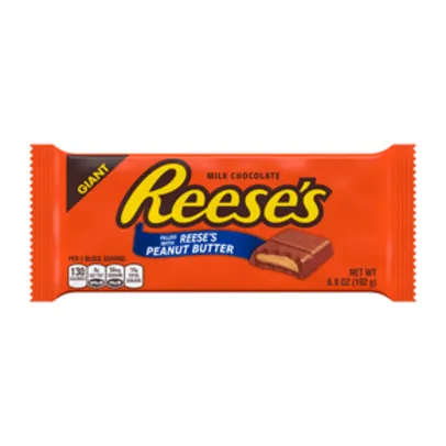 [ 50%OFF ] Chocolate Ao Leite recheada de Pastada de Amendoim Reese's | R$12