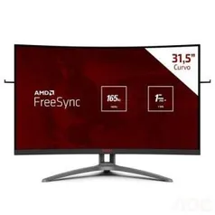 [CC Submarino + AME R$1701] Monitor Gamer 31,5" AOC Agon Curved Widescreen | R$1.791