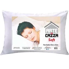 Travesseiro Arte e Cazza Soft em Polipropileno 45 x 65 cm - Branco - R$9,90