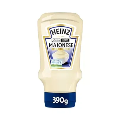 (Recorrência | (Recorrência | + por - R$9,74) Maionese Heinz 390G