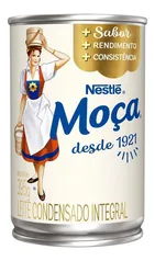 Leite Condensado Moça Lata 395g | R$4,59