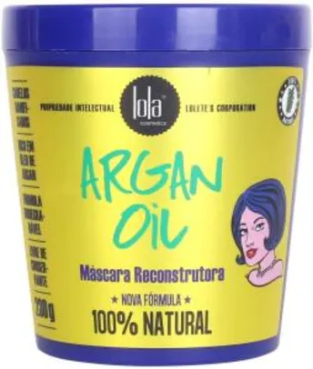 (PRIME) Máscara Argan Oil Lola - R$26