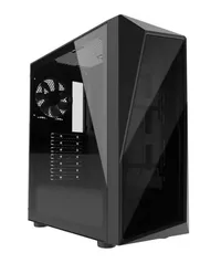 Gabinete Gamer Cooler Master CMP 520L, Lateral de Vidro, Com 1 Fans, Preto, CP520-KGNN-S03