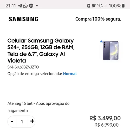 Imagen na descrição da promoção