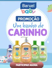 Compre Produtos Baby Baruel e Ganhe R$ 20 de Volta