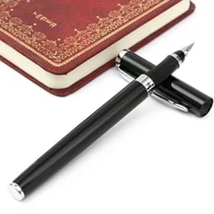 HERO 9075 Metal Fountain Pen  -  BLACK por R$ 7