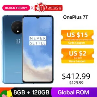 Oneplus 7t 256gb 8gb - R$1.947