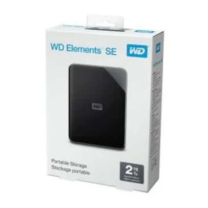 HD Externo Portátil 2TB USB 3.0 Western Digital