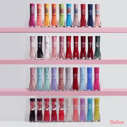 Kit Esmaltes Coleções De Sucesso Dailus 30% off