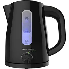 Chaleira Elétrica Cadence Infusion 1,7L, Preto, 110V, CEL550